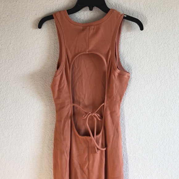 Lovers + friends CARRIE MIDI DRESS tan knit - Picture 8 of 11